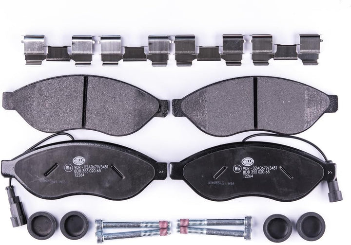 HELLA PAGID 8DB 355 020-651 Bremsbelagsatz - T2264 - Dicke/Stärke: 19mm - Bremssystem: Brembo - mit