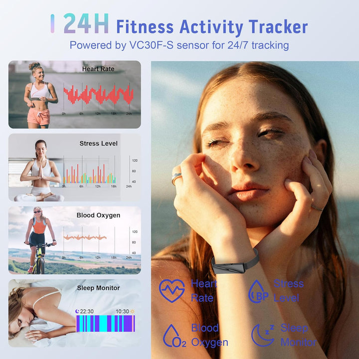 Fitness Tracker mit 170+ Sportmodi, GPS Damen Schrittzähler Uhr, Activity Tracker IP68, Fitness Uhr