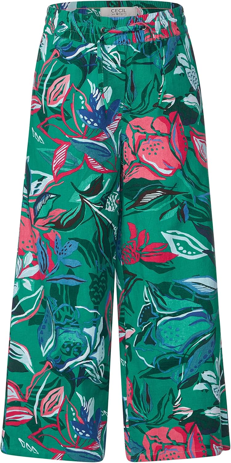 Cecil Damen Leinenhose S / 24L Trefoil Green, S / 24L Trefoil Green