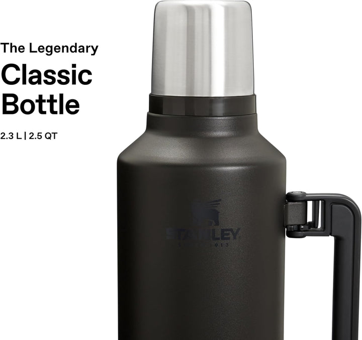 Stanley 1913 Classic Legendary Thermosflasche 2.3L - Black | Hält 48 Std. heiss oder kalt - Auslaufs