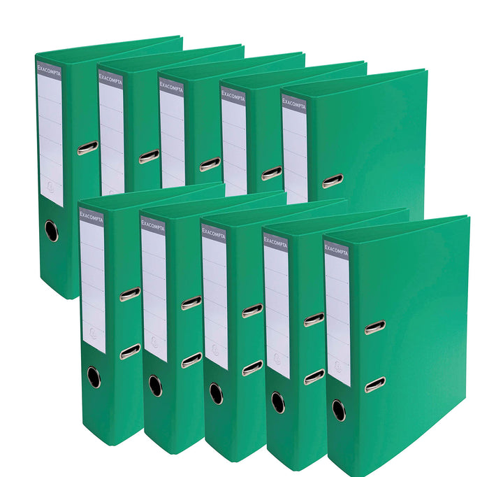Exacompta 53743E 10er Pack Premium PVC-Ordner Prem´Touch. 7 cm breit DIN A4 Ringordner Aktenordner B