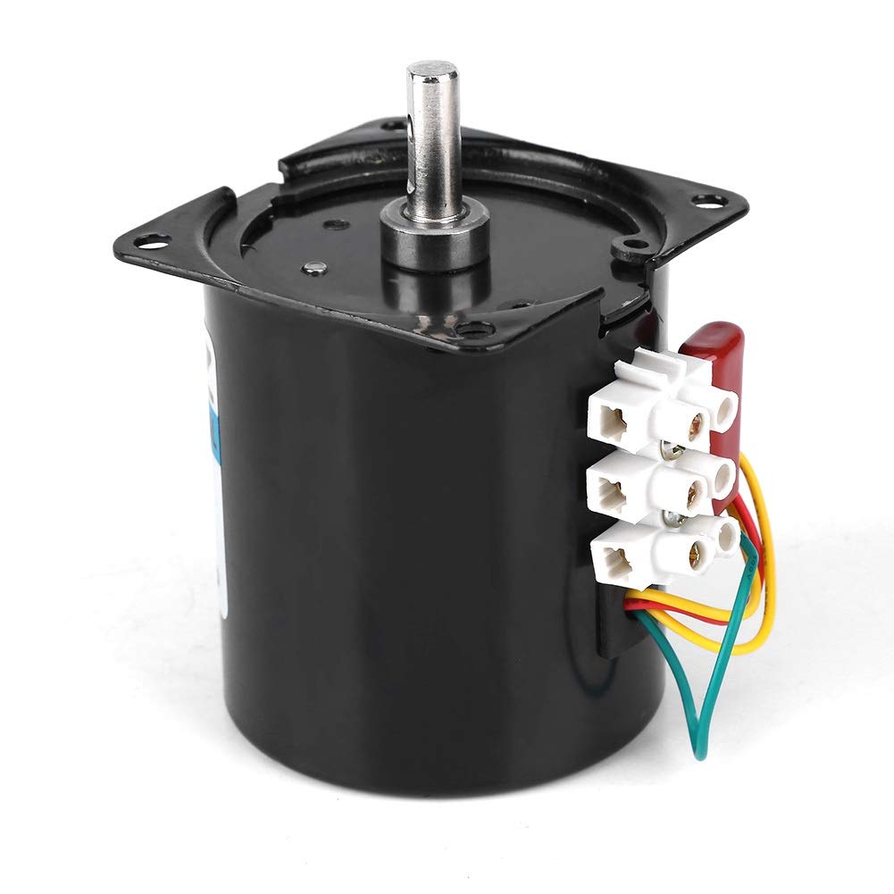 Nikou Synchronmotor, 68KTYZ AC220V 28W Permanentmagnet-Synchrongetriebemotor CW/CCW 20 U/min Langsam