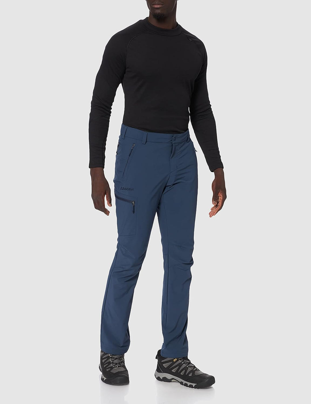 Schöffel Herren Pants Folkstone, leichte Wanderhose mit Stretch-Material, robuste Outdoor Hose mit s