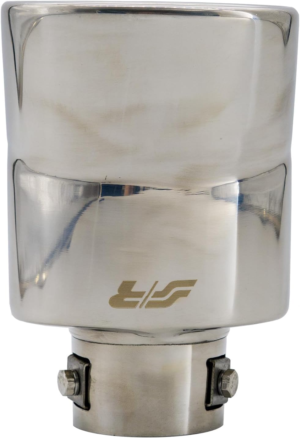 Simoni Racing TRX/38 Exhaust Tip Oval, INOX
