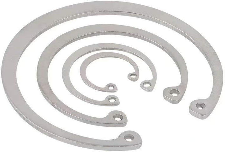 Sicherungsringe E-Clips Sicherungs Sprengring, Edelstahl Intern Sicherungsring Sprengringe, 13mm,100