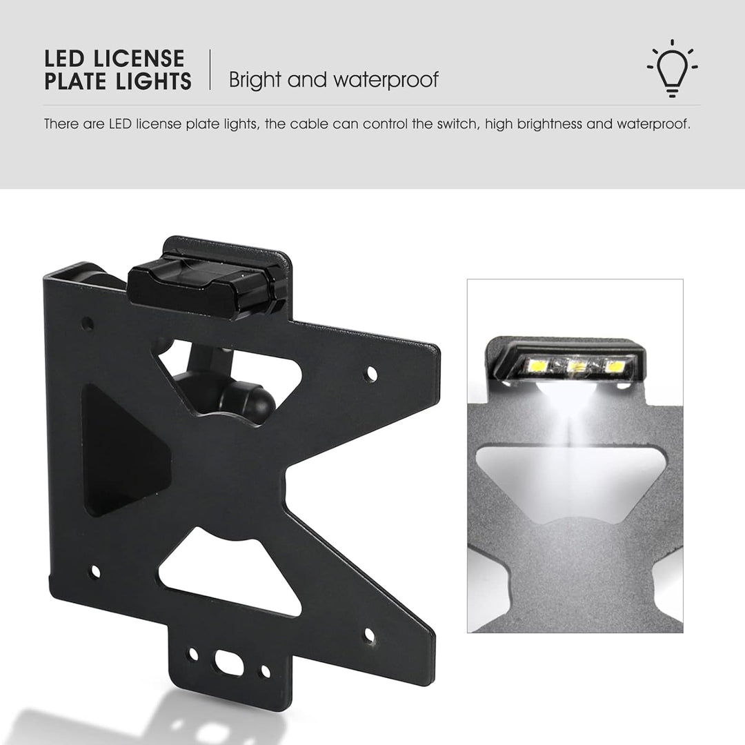 MOLONG Motorrad seitlicher Kennzeichenhalter für R NINET 2014-2022 R NINET Scrambler 2014-2022