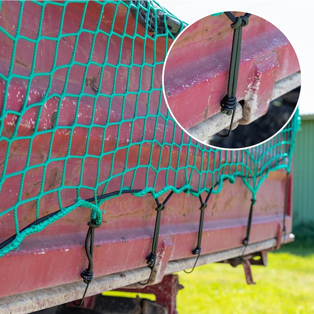 CargoVA® - 20 Spanngummis mit Haken und praktischer Tasche - Expanderhaken für Planen und Netze - Sc