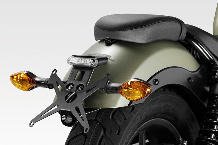 CMX500 Rebel 2017/19 - Kit Kennzeichenhalter (S-0805) - Nummernschild Halter - inkl. LED und Hardwar