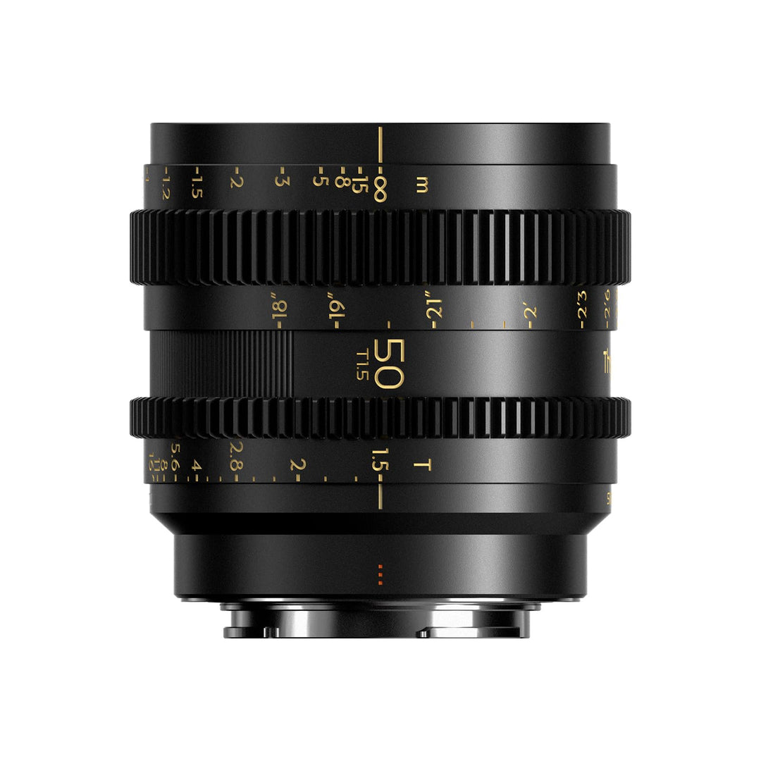 THYPOCH Simera-C 50mm T1.5 FF Prime Cine Lens for Sony E-Mount - Black Sony E Mount 50mm Brennweite,