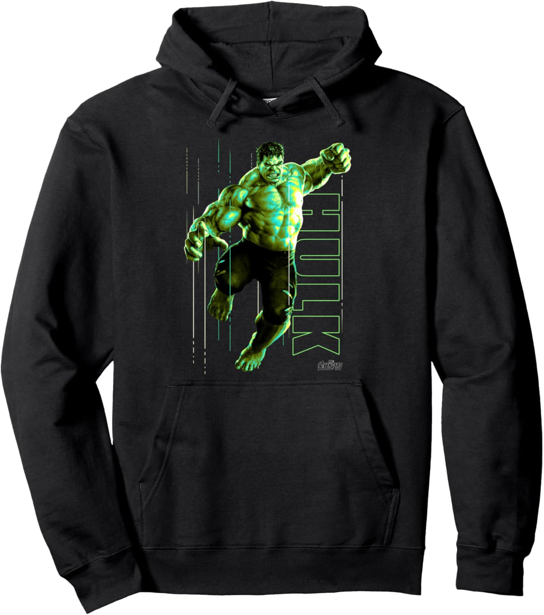 Marvel Infinity War Incredible Hulk Jump Smash Pullover Hoodie