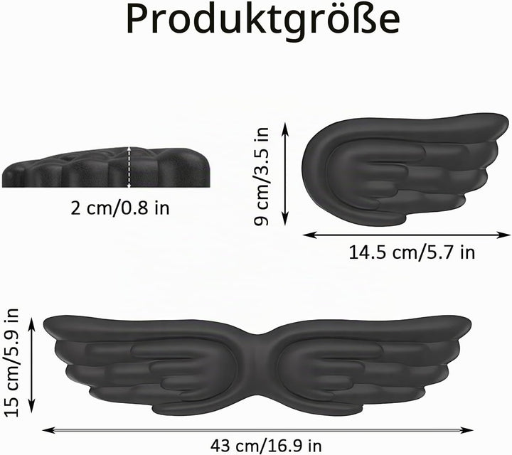 2 Stück Wolke Handballenauflage Tastatur, Handballenauflage Tastatur Maus Set, ergonomisches Handgel