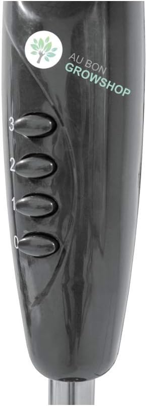 RAM Oszillierende Standventilator 400mm, 3 Geschwindigkeitsstufen , robusten Stand , Flüster leise