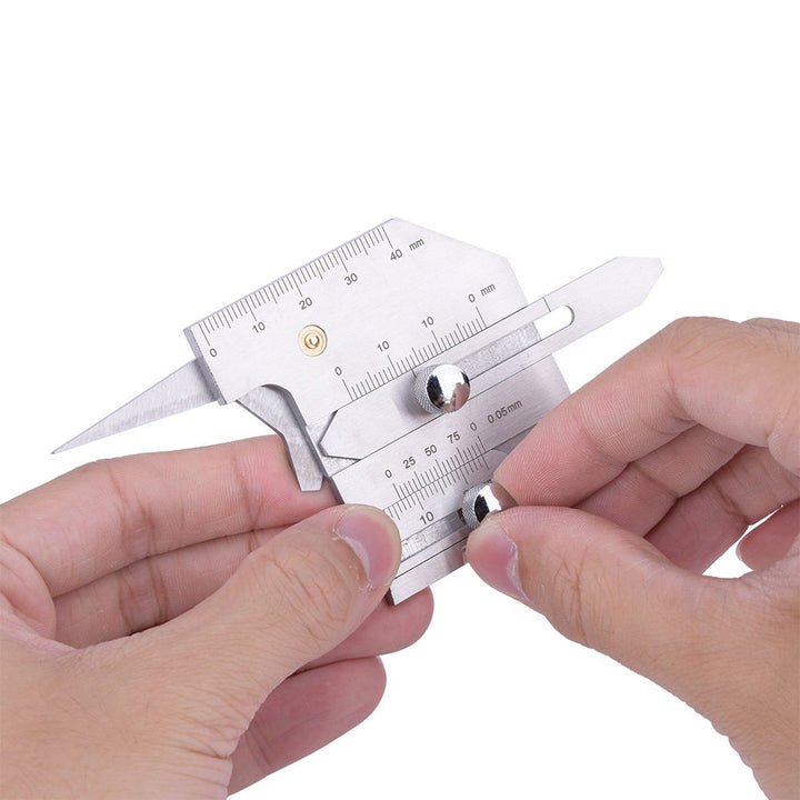 Edelstahl Schweissnahtlehre Schweisslehre Filet Gage Undercut Gauge für die Prüfung von geschweisste