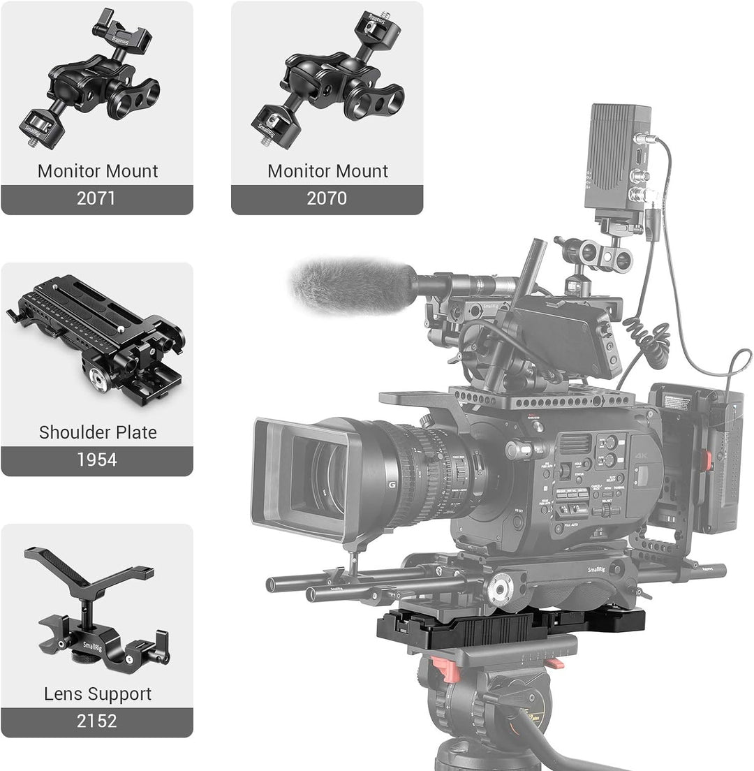 SMALLRIG Schnelle Veröffentlichung Stativadapterplatte für Sony VCT-14 - 2169