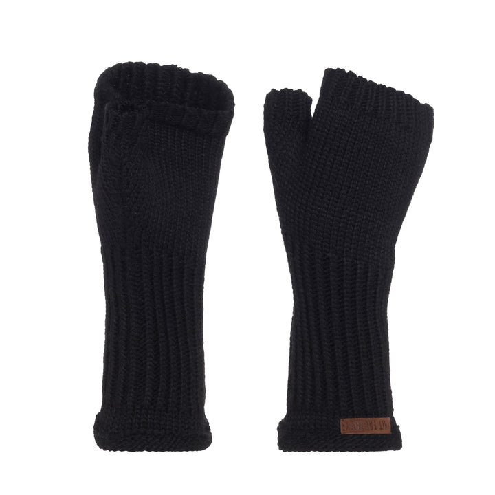 KNIT FACTORY - Cleo Handstulpen - Fingerlose Handschuhe - Gestrickte Handschuhe für Winter - Damen H
