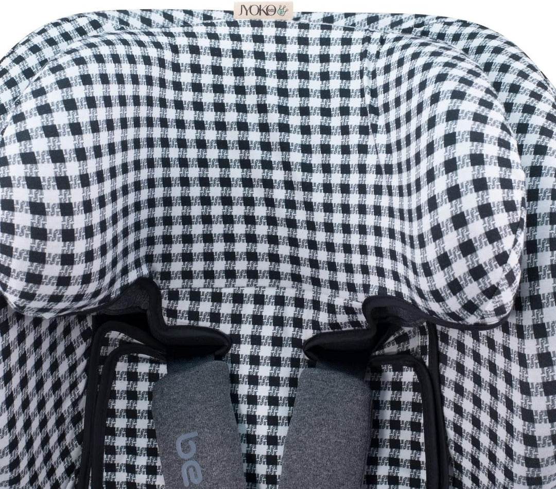 JYOKO Kids Bezug Kompatibel mit Be Cool Jupiter (Vichy), Vichy