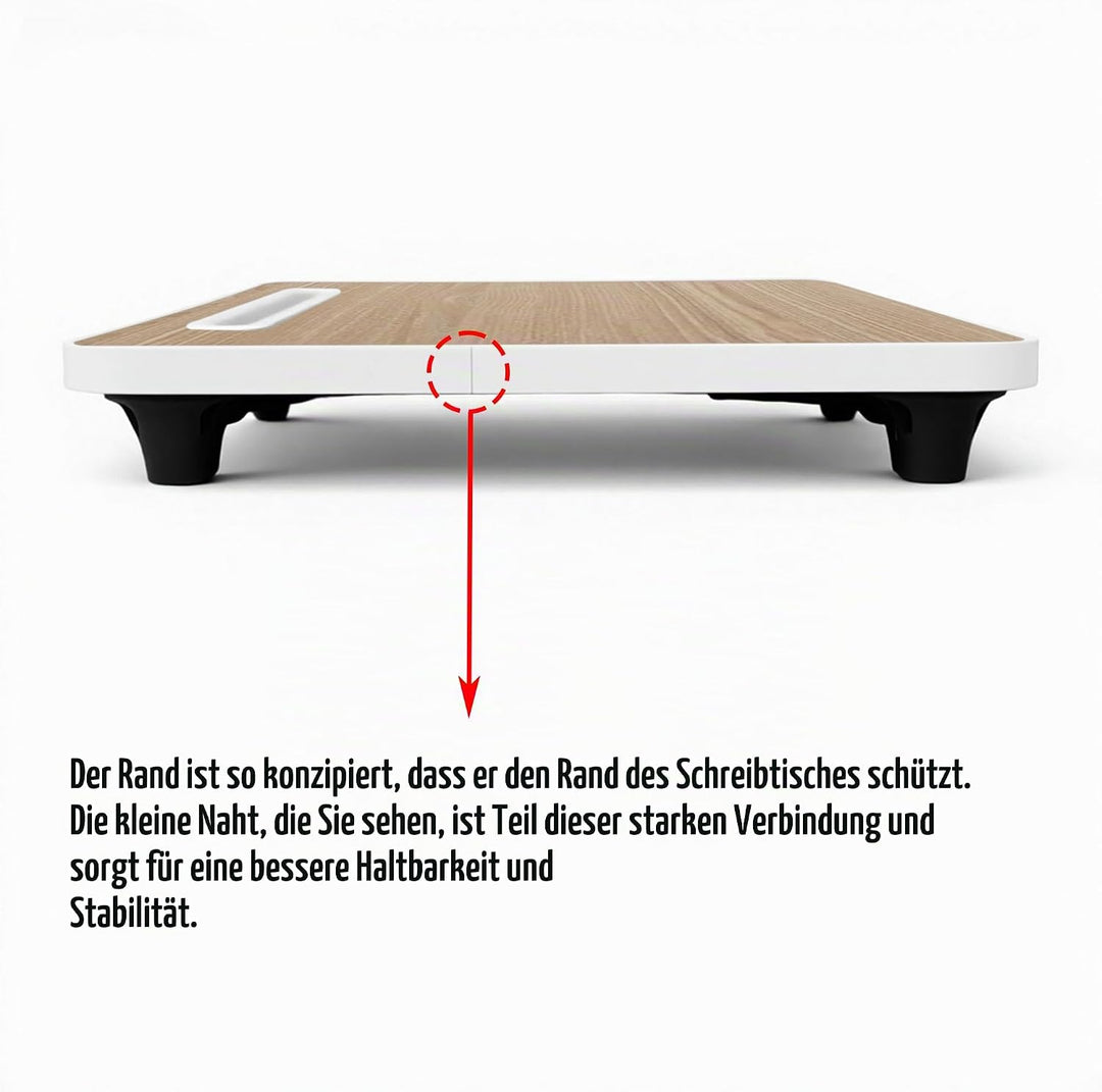 Laptop Bed Desk - Small Laptoptisch für Frühstück im Bett, Arbeitszimmer, Büroarbeit, Gaming, Schrei