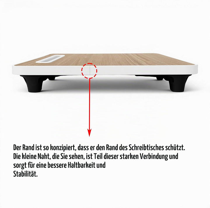Laptop Bed Desk - Small Laptoptisch für Frühstück im Bett, Arbeitszimmer, Büroarbeit, Gaming, Schrei