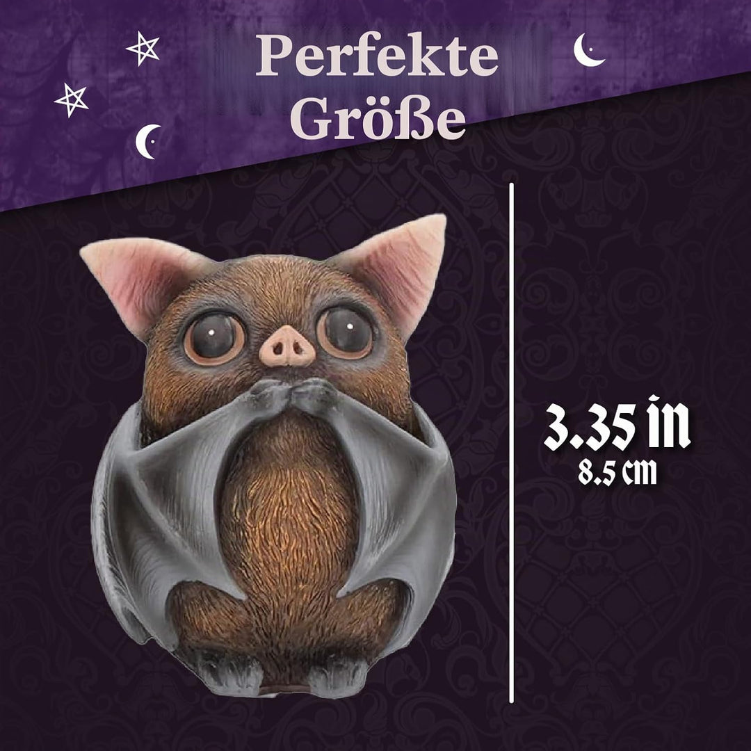 Nemesis Now B4473N9 DREI weise Fledermäuse 8,5 cm Figuren braun