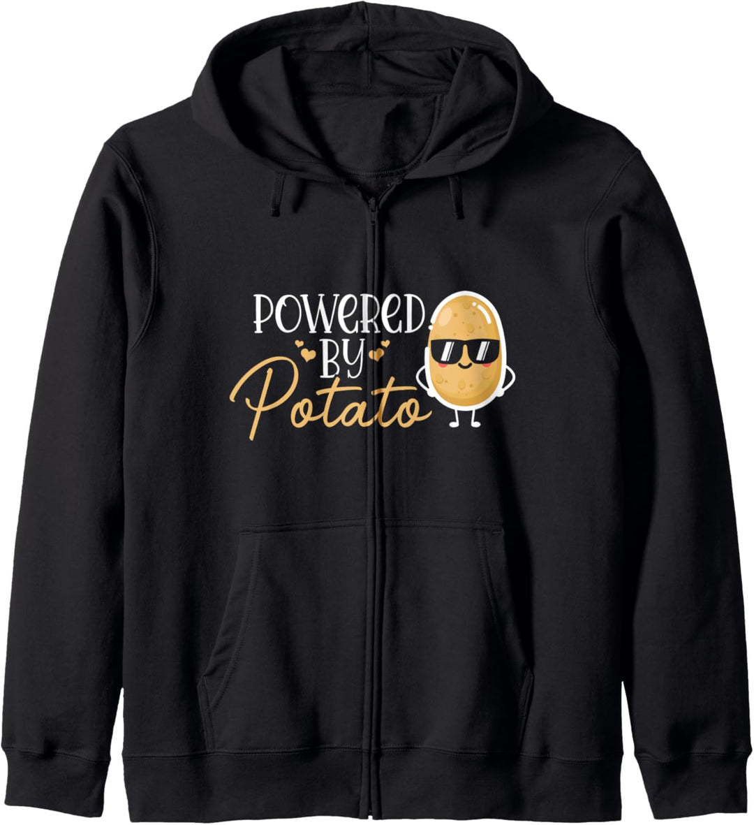 Kartoffelbauer Powered Potato Grower Farming Gardener Kapuzenjacke