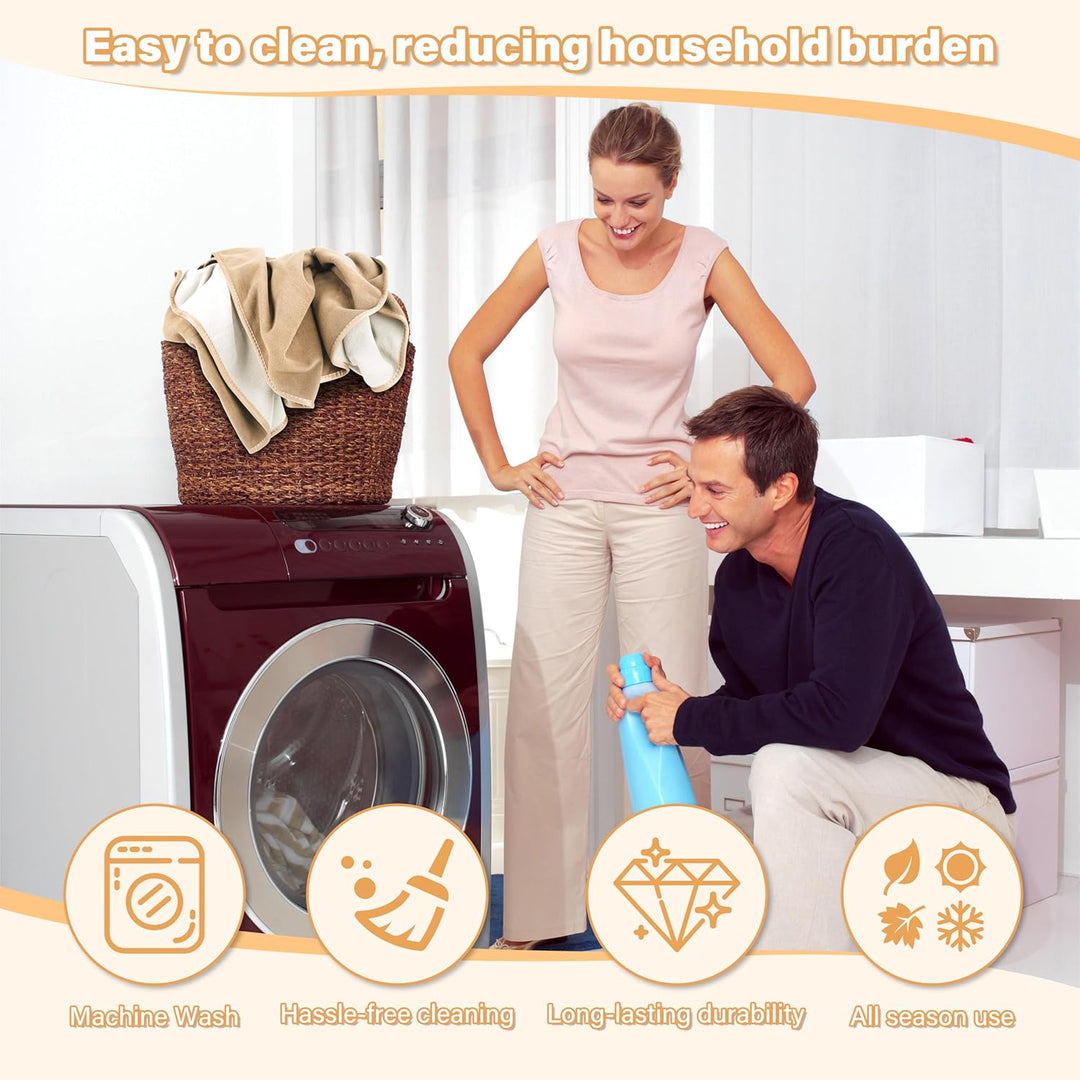 Pawsee wasserdichte Hundedecke, Haustierdecke wasserdichte Decke Sofa Welpe Katze Fleece Überwurf Be