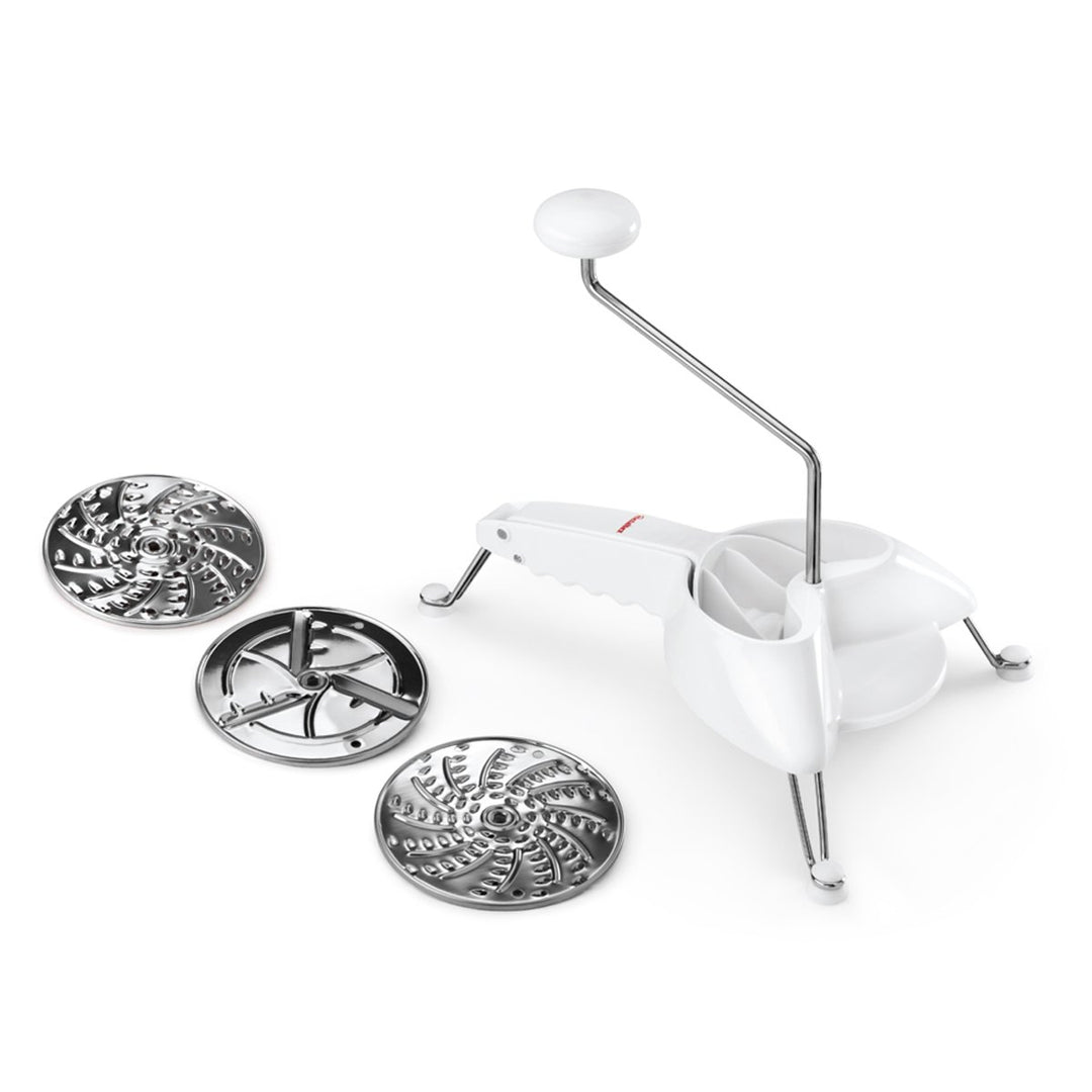 Metaltex Italien 165175 Reibe Julienne, Aluminium, Grau