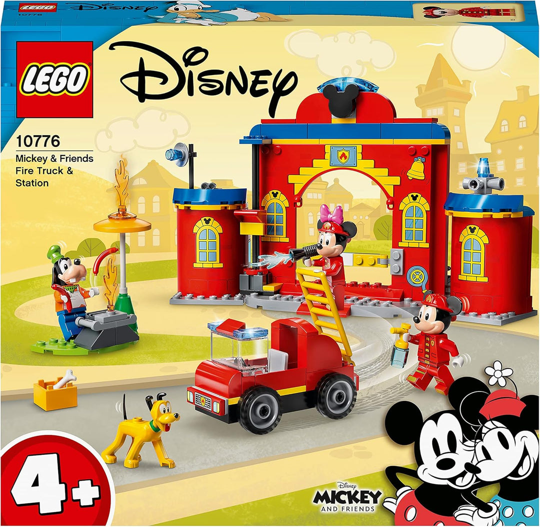 LEGO 10776 Mickey and Friends Mickys Feuerwehrstation und Feuerwehrauto Einzelbett