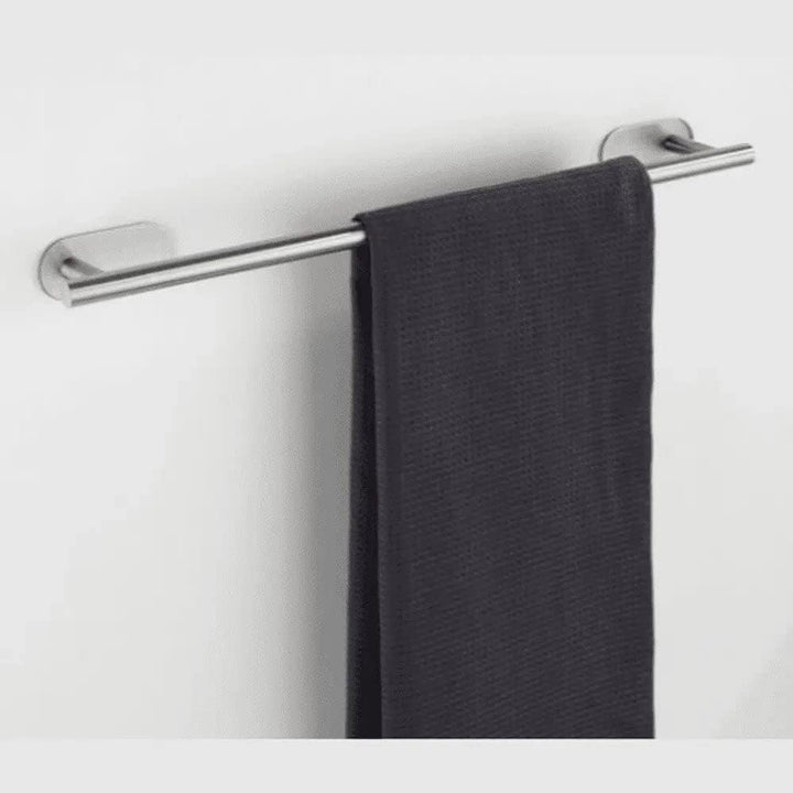 WENKO Turbo-Loc® Badetuchstange Orea Matt, Befestigen ohne bohren, extra lange Handtuchstange mit vi