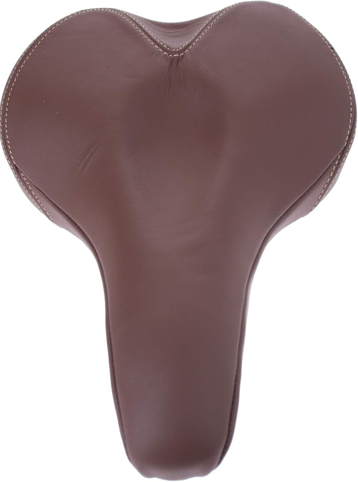 ergotec Ledersattel Comfort Stahlgestell L Braun, L Braun