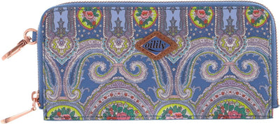 Oilily Extra Styles Korea Card Zip Wallet L Riviera