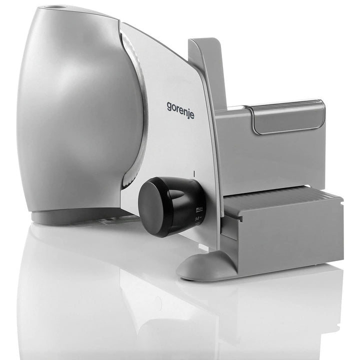 Gorenje R607A Allesschneider und Schneidemaschine, Metal, Edelstahl-Messer hergestellt in Solingen,