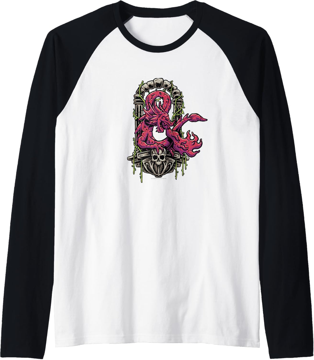 Dungeons &amp; Dragons Red Dragon Alter Logo Raglan