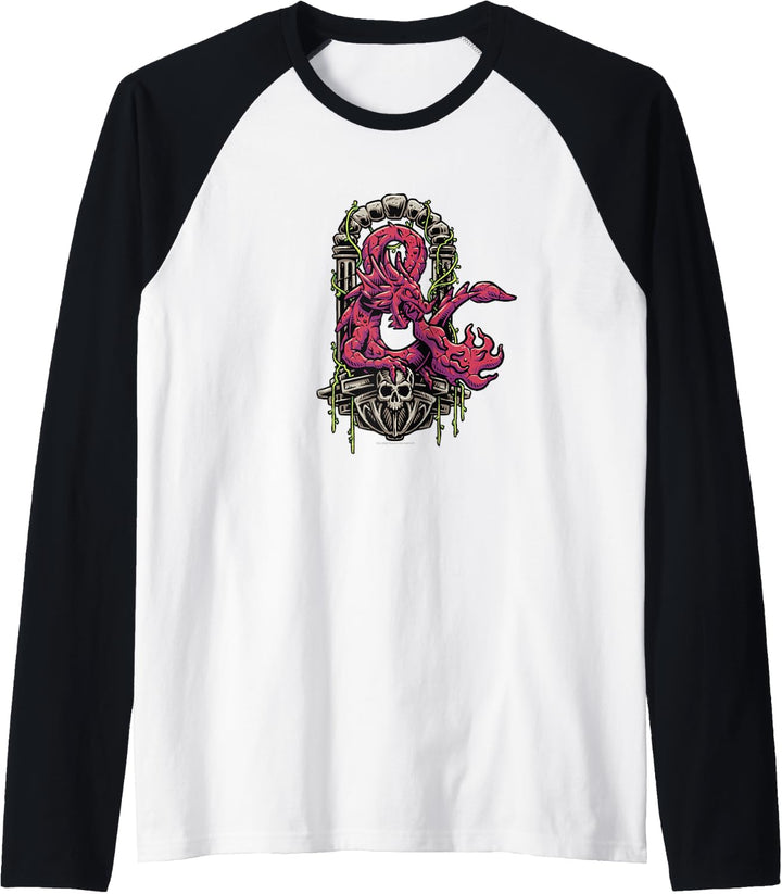 Dungeons &amp; Dragons Red Dragon Alter Logo Raglan