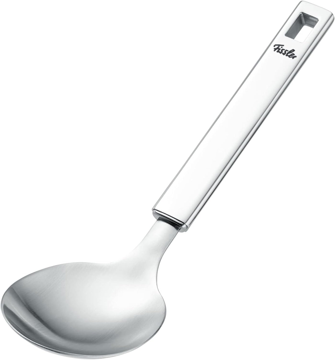 Fissler Original-Profi Collection / Edelstahl-Reislöffel, grosser Vorlege-Löffel, Premium-Küchenhelf