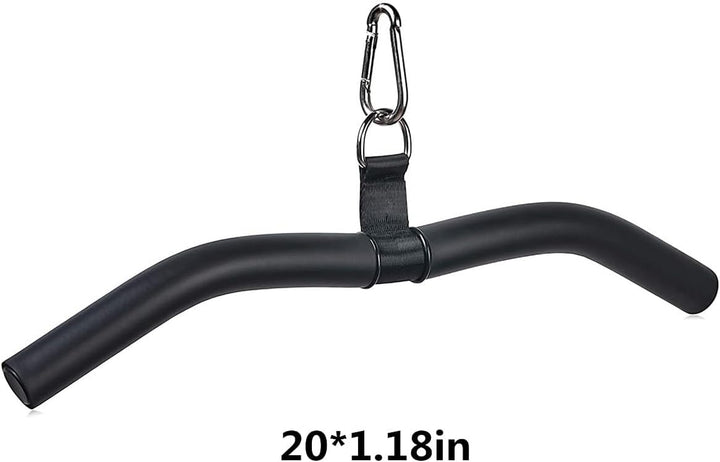 Trizeps gerade Stange,Fitness Bar,Fitness Bar Werkzeug Zubehör Stahl Bizeps Zugstange Pull Down Bize