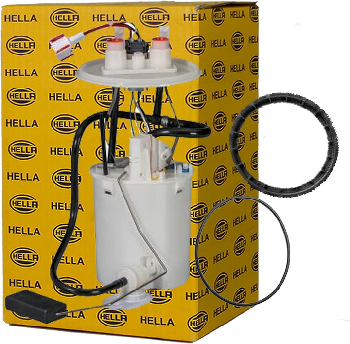 HELLA 8TF 358 146-371 Kraftstoff-Fördereinheit - elektrisch - 4-polig - mit Dichtung/mit Befestigung