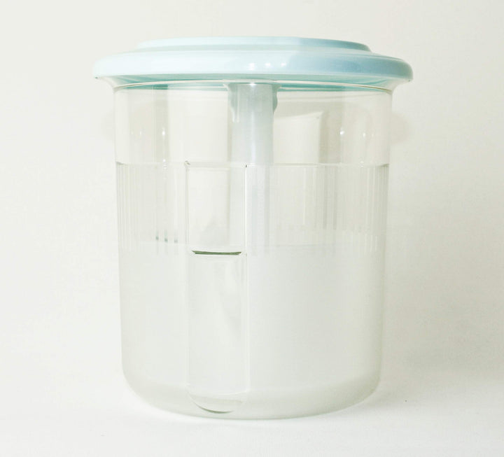 Tafelperle TUPPERWARE Gurkenlift Hellblau/Weiss/TRANSPARENT 1,3L