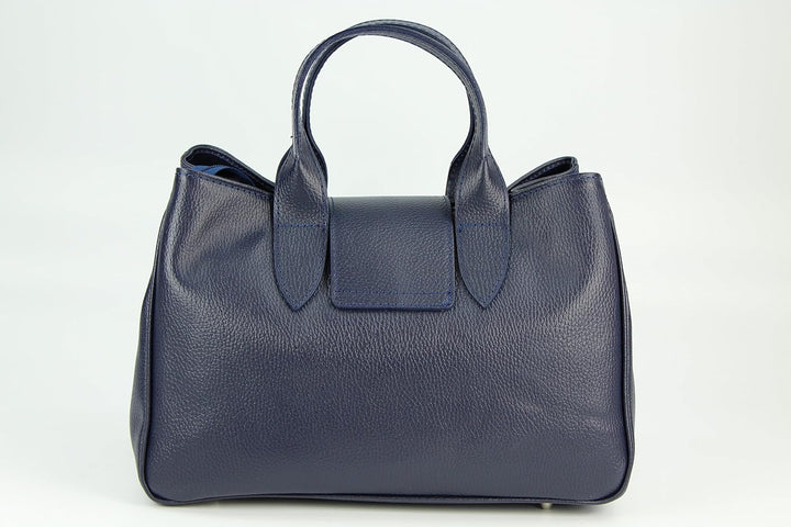 Belli Echt Leder Handtasche italienische Damen Ledertasche Umhängetasche Henkeltasche in Glattleder,