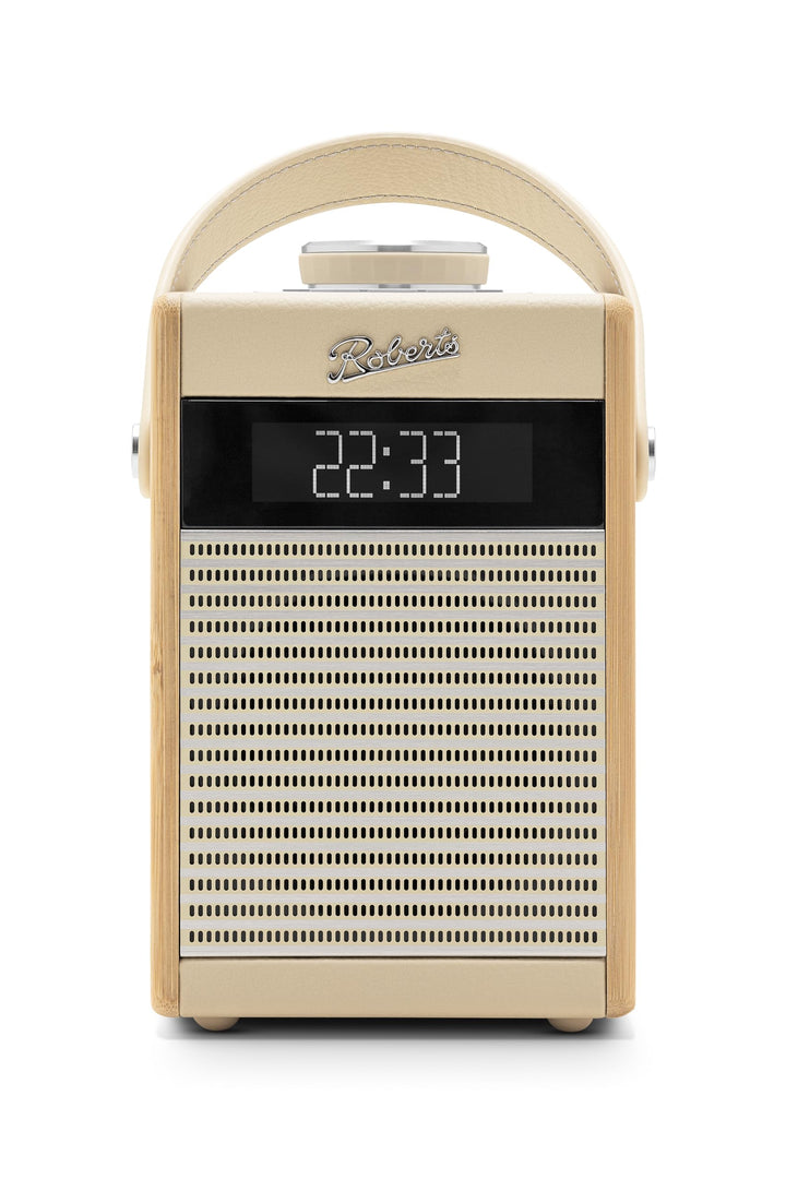 Rambler Midi Retro-Radiowecker, tragbar, Dab+/FM/Bluetooth, cremefarben