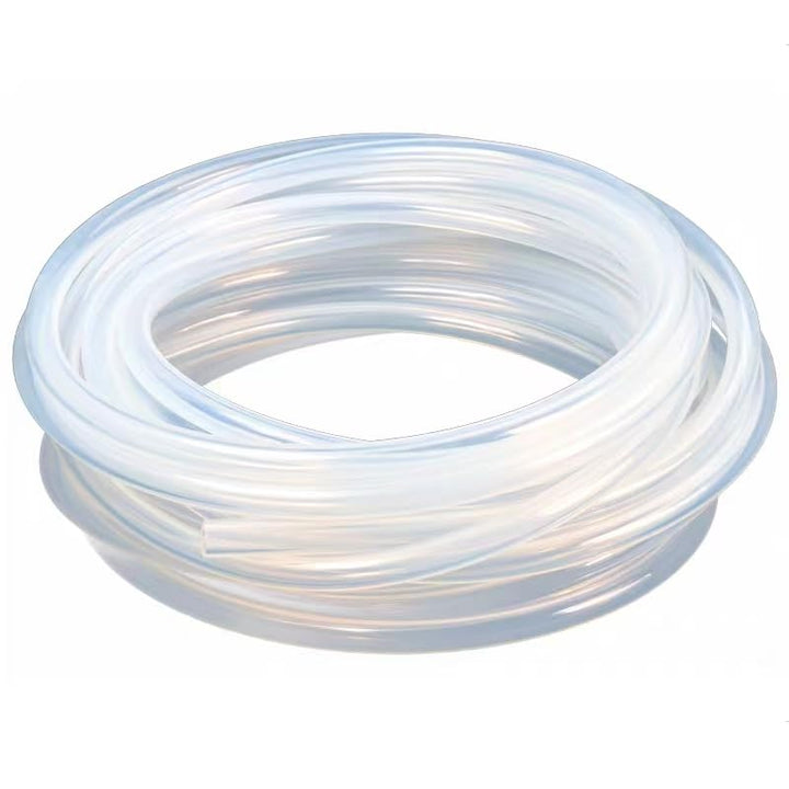 transparenter Silikonschlauch, Wasserschlauch, horizontaler Schlauch, OD 6 mm, ID 4 mm, Wandstärke 1