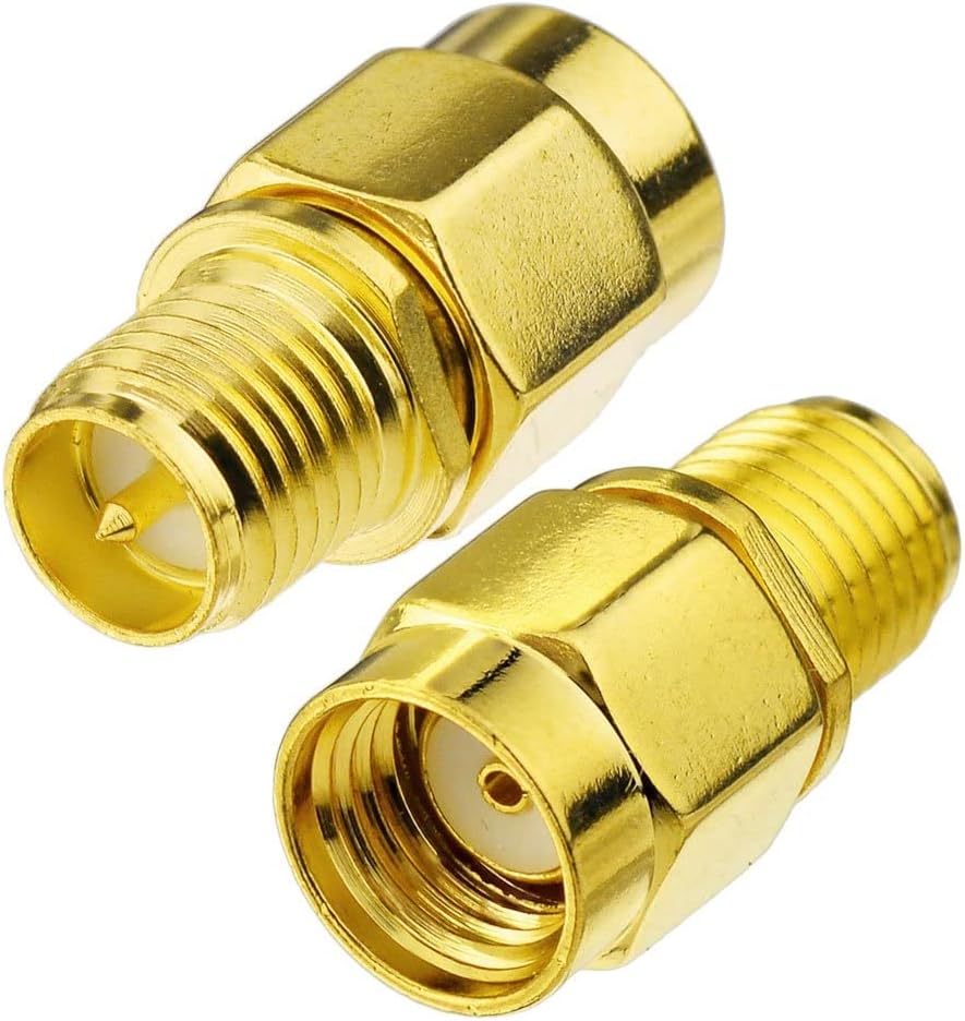 BINGFU WLAN Antenne Verlängerungskabel RP-SMA Stecker auf RP-SMA Buchse 5m KSR195 Antennenkabel 4 Ki