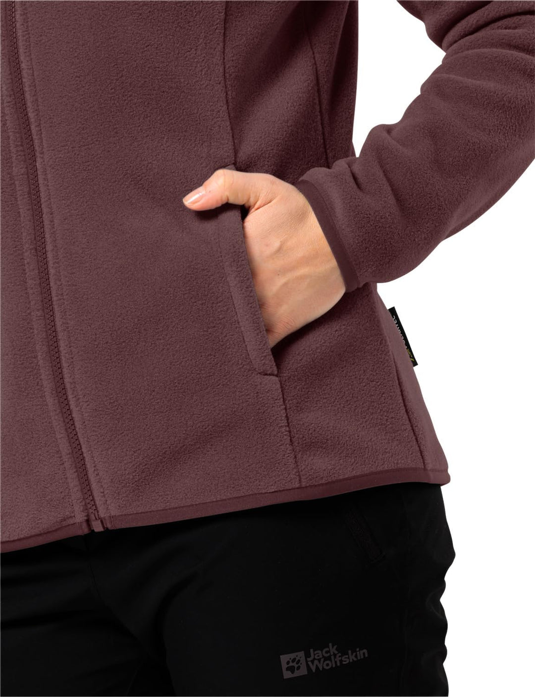 Jack Wolfskin Damen Moonrise Fz W Fleece-Jacke (1er Pack) S dark maroon, S dark maroon