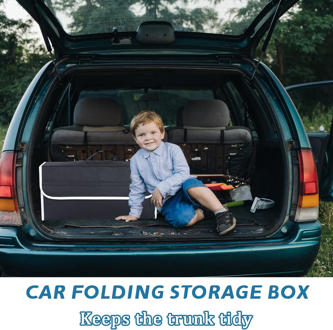Auto Kofferraum Organizer, Rutschfester & Faltbarer Filz-Organizer, Kfz Box Kofferraum Toolbag Geeig