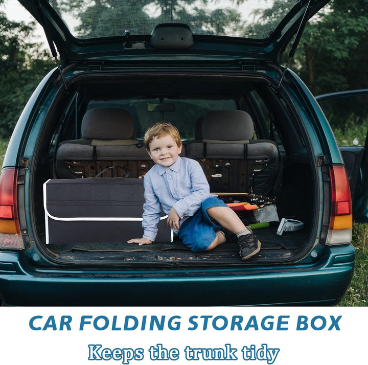 Auto Kofferraum Organizer, Rutschfester & Faltbarer Filz-Organizer, Kfz Box Kofferraum Toolbag Geeig