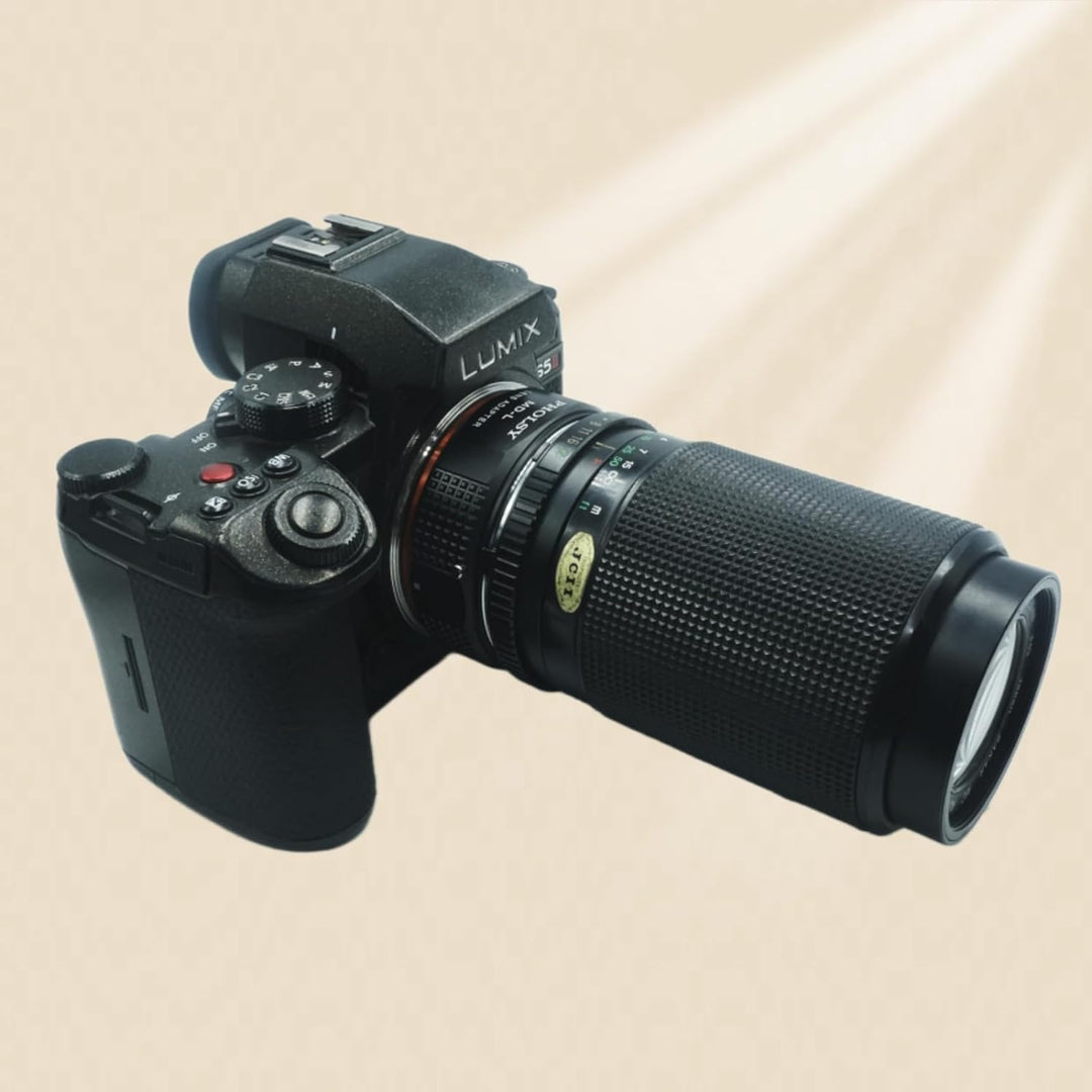 PHOLSY Objektivadapter Kompatibel mit Minolta Rokkor MD/MC/SR Mount Objektiv und L Mount Kameragehäu