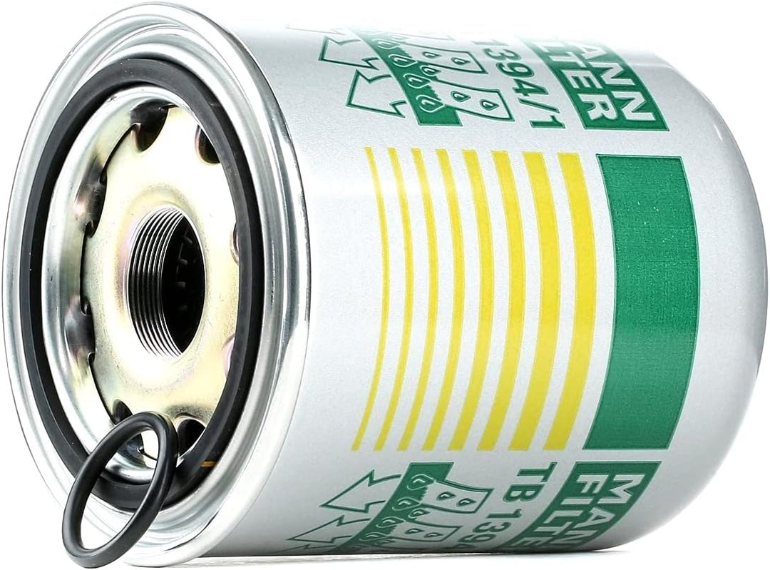 MANN-FILTER TB 1394/1 x - Trockenmittelbox für Druckluftbremsanlagen mit Dichtung/ Dichtungssatz – F