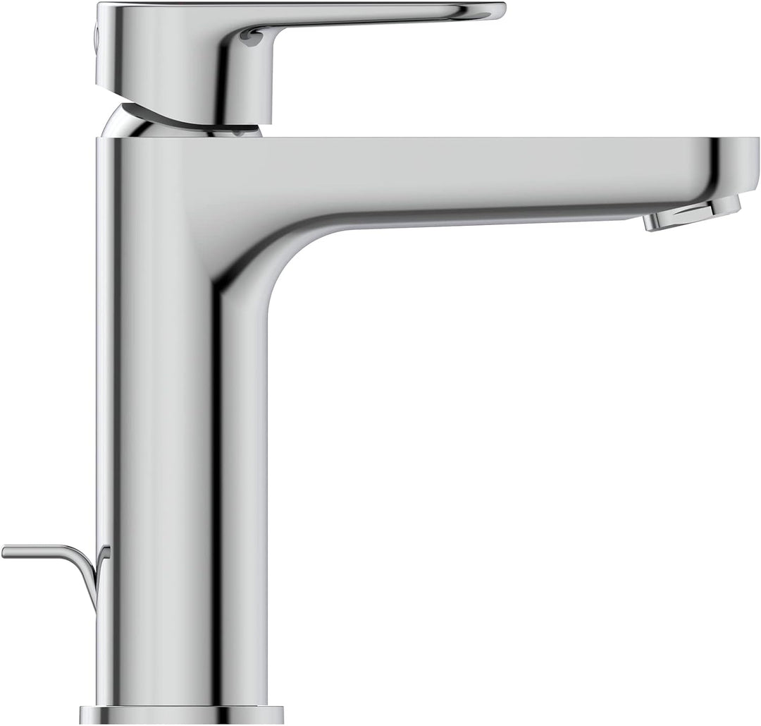 Ideal Standard BC699AA Cerafine O Waschtischarmatur Grande mit Zugknopf-Ablaufgarnitur mit Ablaufgar