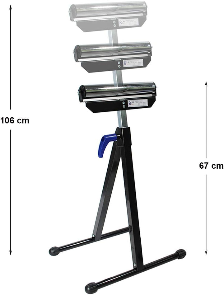 HELO Rollenbock Rollbock Klappbock Teleskop 67-106 cm Arbeitsbock Bock Belastung 60 kg 2er Set