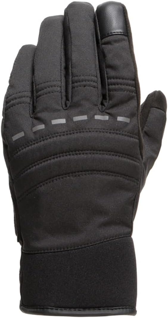 Dainese Stafford D-Dry Gloves, Motorradhandschuhe Sommer Wasserdicht, Herren, Schwarz/Anthrazit, XL