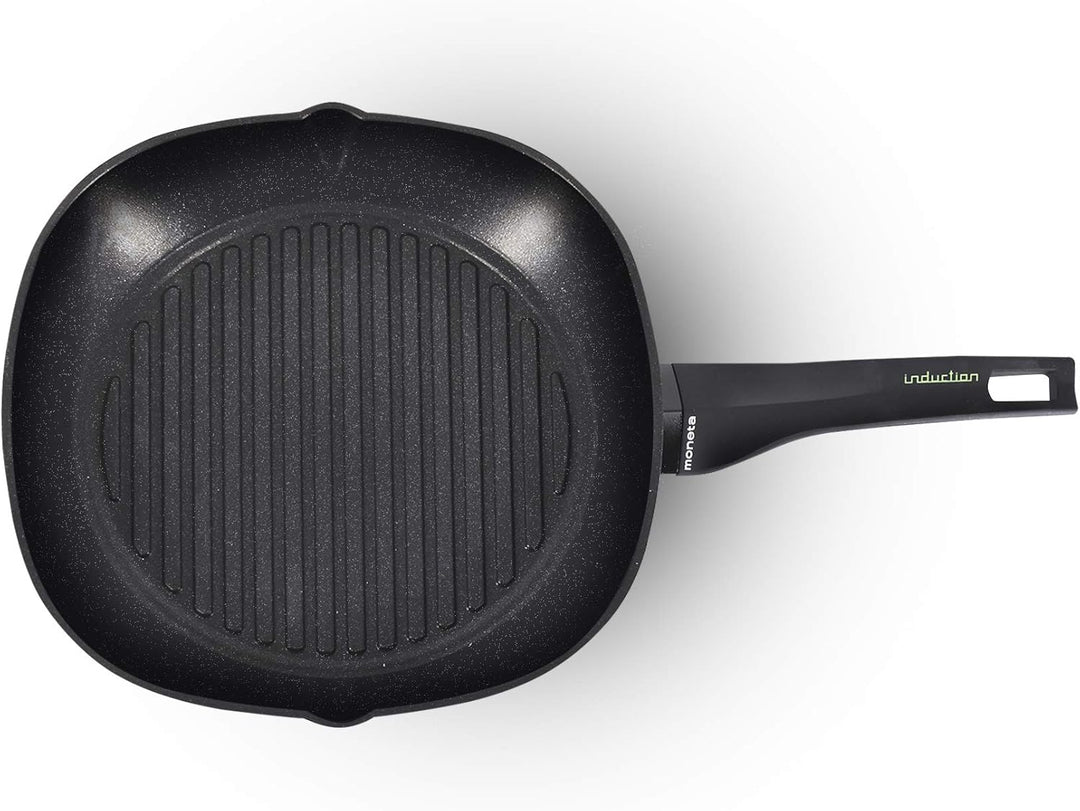 Moneta Nova Grillpfanne, Aluminium, Schwarz, 28 cm